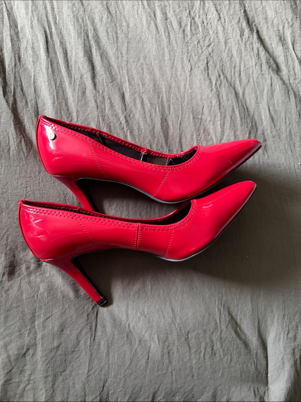 Simply Vera Vera Wang Red Patent Pointed-Toe Pumps